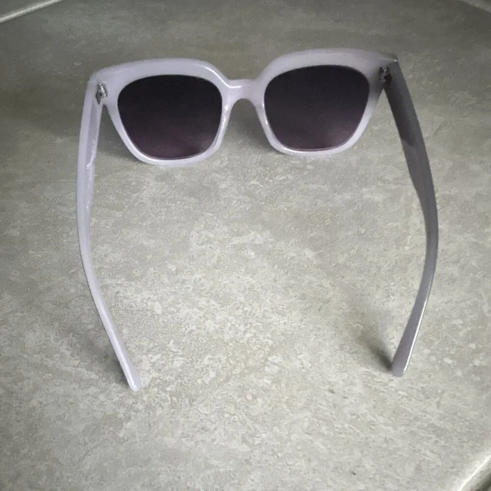 BCBGeneration BG3070CE Women's Cat Eye Sunglasses Black Frame Purple Gradient